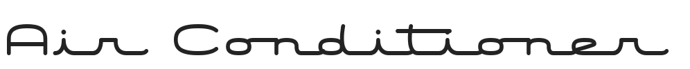 Air Conditioner.ttf字体下载