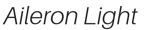 Aileron Light.otf字体下载