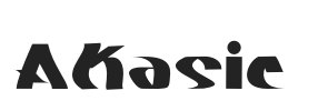 Akasic.otf字体下载