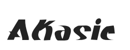 Akasic.otf字体下载