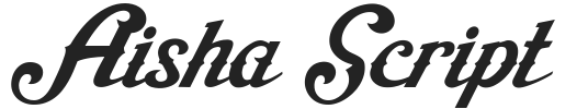 Aisha Script.ttf字体下载