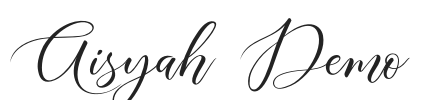 Aisyah Demo.otf字体下载