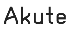 Akute.otf字体下载