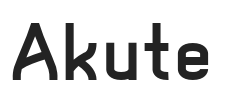 Akute.otf字体下载