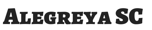 Alegreya SC.ttf字体下载