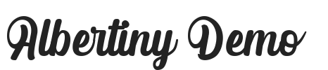 Albertiny Demo.ttf字体下载