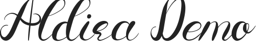 Aldira Demo.ttf字体下载