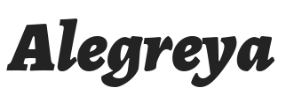 Alegreya.ttf字体下载