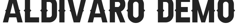 Aldivaro Demo.otf字体下载