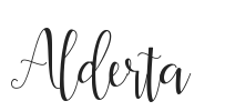 Alderta.ttf字体下载