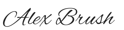 Alex Brush.ttf字体下载