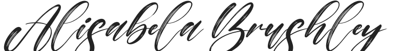 Alisabela Brushley.ttf字体下载