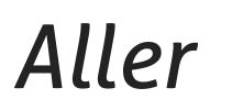 Aller.ttf字体下载