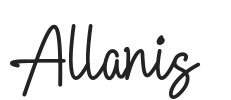 Allanis.otf字体下载