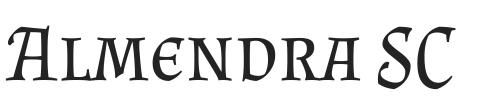 Almendra SC.ttf字体下载
