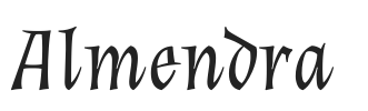 Almendra.ttf字体下载