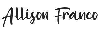 Allison Franco.ttf字体下载