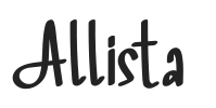 Allista.ttf字体下载