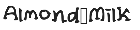 Almond_Milk.ttf字体下载