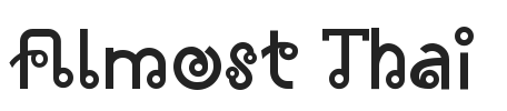 Almost Thai.otf字体下载