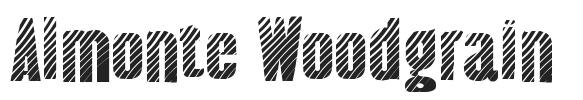 Almonte Woodgrain.ttf字体下载