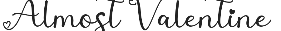 Almost Valentine.ttf字体下载