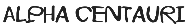 Alpha Centauri.otf字体下载