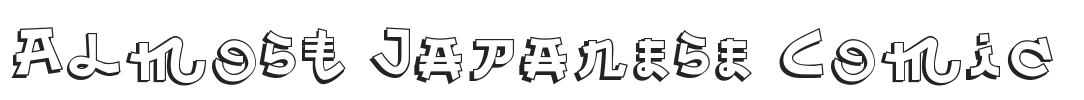 Almost Japanese Comic.ttf字体下载