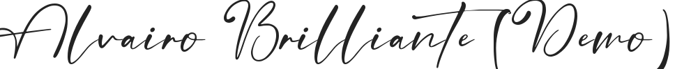 Alvairo Brilliante (Demo).ttf字体下载