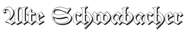 Alte Schwabacher.ttf字体下载