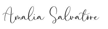 Amalia Salvatore.ttf字体下载