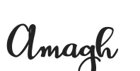 Amagh.ttf字体下载