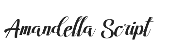 Amandella Script.otf字体下载