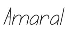 Amaral.otf字体下载