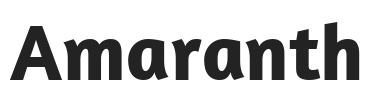 Amaranth.ttf字体下载
