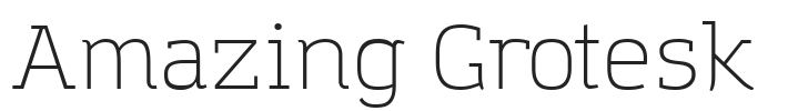 Amazing Grotesk.otf字体下载