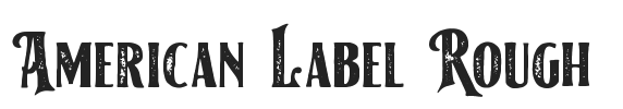 American Label Rough.ttf字体下载