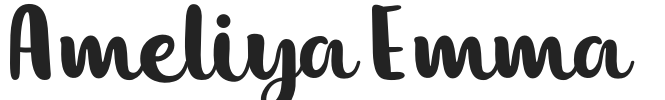 Ameliya Emma.otf字体下载