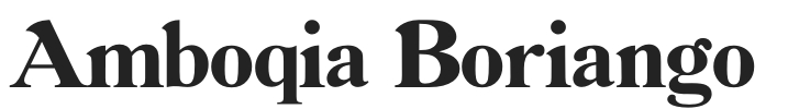 Amboqia Boriango.otf字体下载