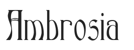 Ambrosia.ttf字体下载