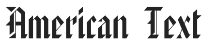 American Text.ttf字体下载