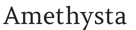 Amethysta.ttf字体下载