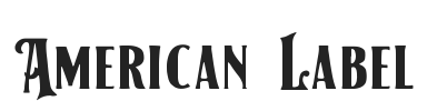 American Label.ttf字体下载