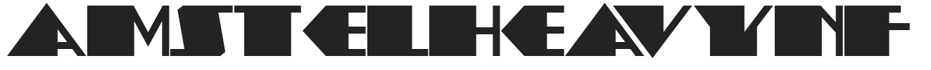 AmstelHeavyNF.ttf字体下载