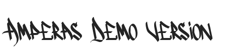 Amperas Demo Version.ttf字体下载