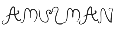 Amulman.otf字体下载