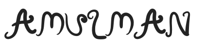 Amulman.otf字体下载