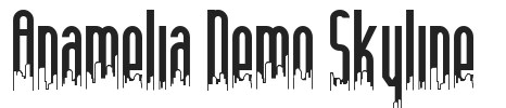 Anamelia Demo Skyline.ttf字体下载
