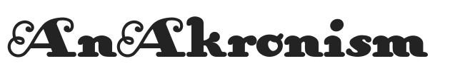 AnAkronism.ttf字体下载