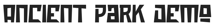 Ancient Park Demo.ttf字体下载